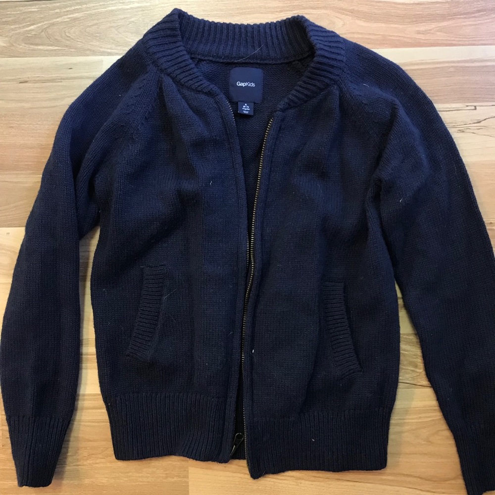 Boys zipper sweater